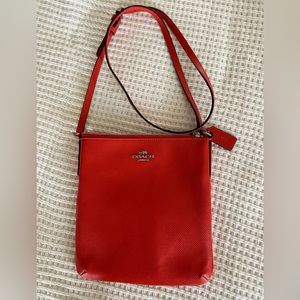 Red Coach Crossbody
